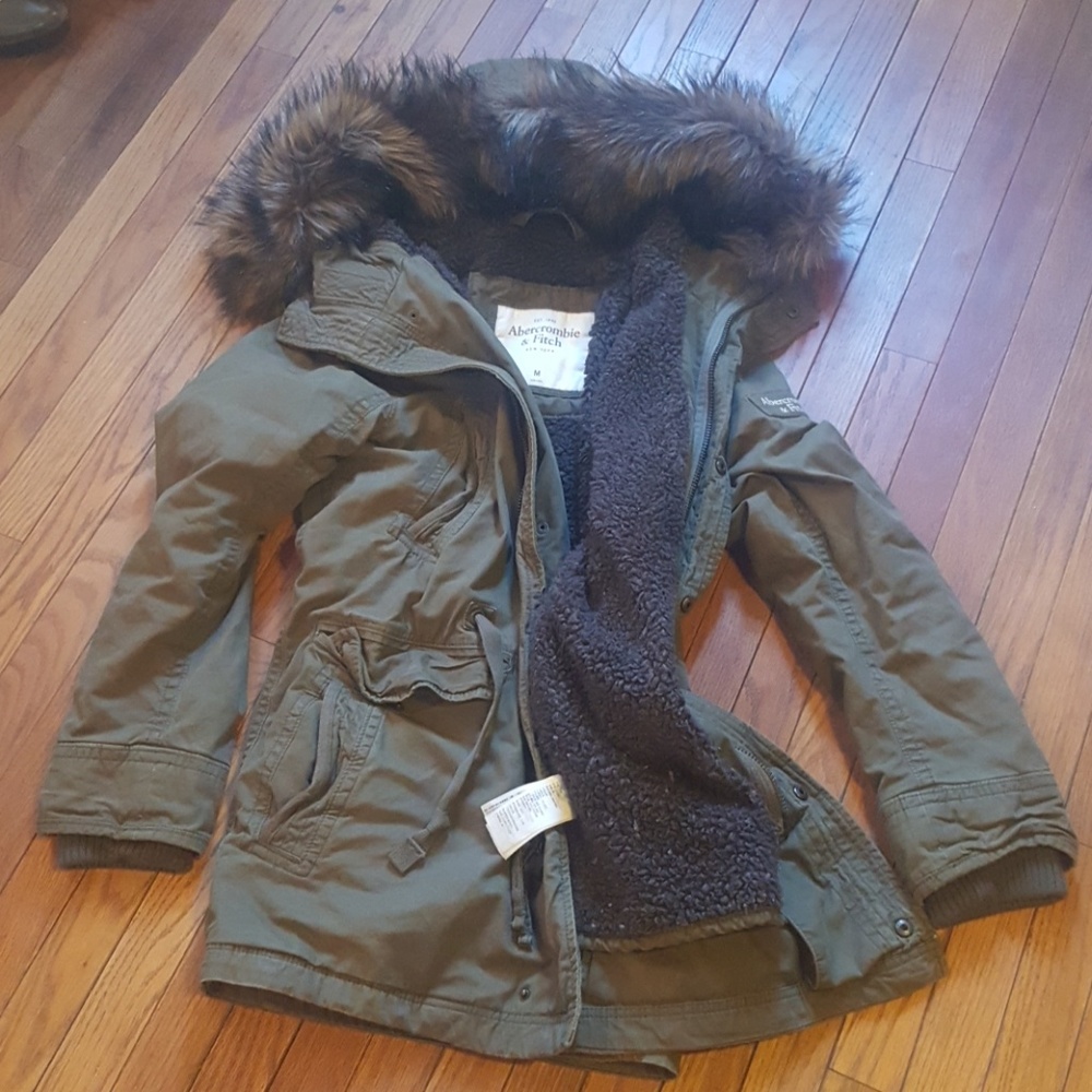 Men's medium Abercrombie & Fitch parka